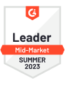 Birdeye's Award: Leader Mid Market 2023